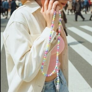 Colorful Beaded Iphone Charger